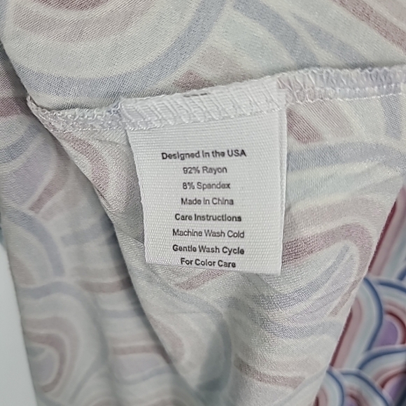 NWT Lila Rainbow Labor & Postpartum Gown One Size - Picture 11 of 11